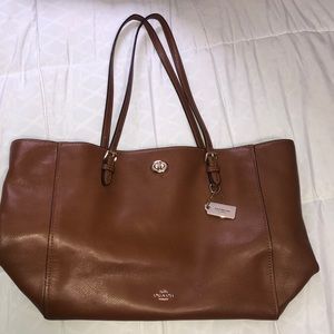 Brown Coach Tote